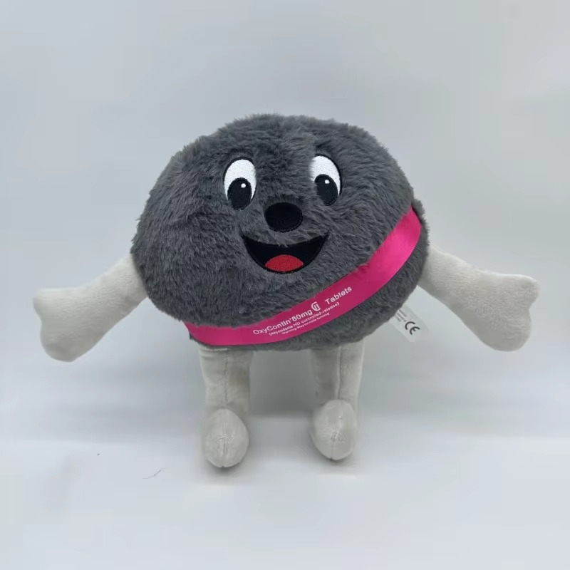 Painkiller Plush Toys Cartoon Oxycontin Stuffed Doll Plushie Figures Sofa Car Decoration Peluches Pillow Kids Christmas Gifts