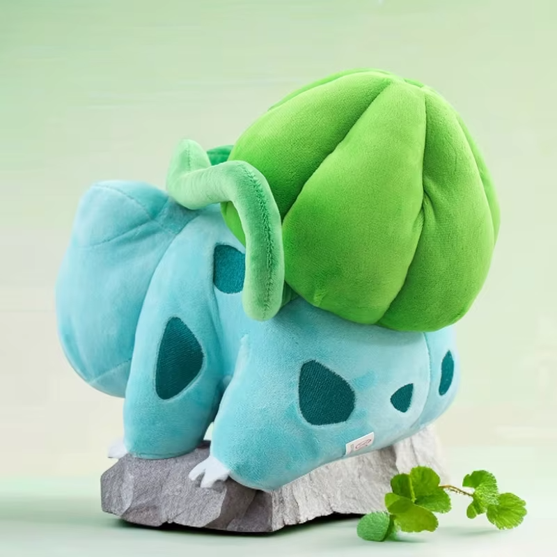 30cm New Bulbasaur Doll Creative Bulbasaur with Vines Pokemon Plush Toys Lovely Pokémon Bulbasaur Stuffed Plushie Christmas Gift