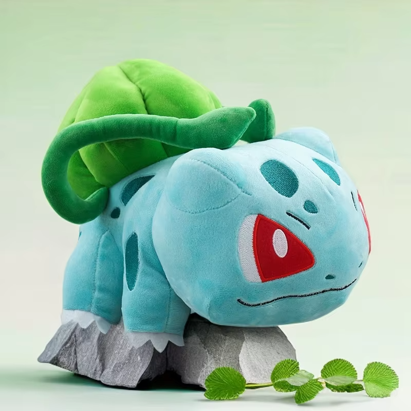 30cm New Bulbasaur Doll Creative Bulbasaur with Vines Pokemon Plush Toys Lovely Pokémon Bulbasaur Stuffed Plushie Christmas Gift
