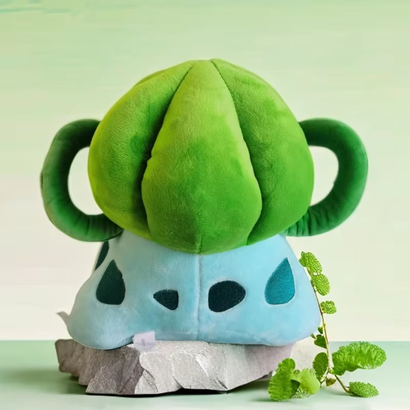 30cm New Bulbasaur Doll Creative Bulbasaur with Vines Pokemon Plush Toys Lovely Pokémon Bulbasaur Stuffed Plushie Christmas Gift
