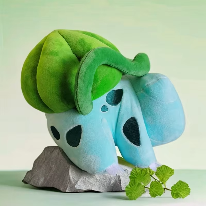 30cm New Bulbasaur Doll Creative Bulbasaur with Vines Pokemon Plush Toys Lovely Pokémon Bulbasaur Stuffed Plushie Christmas Gift