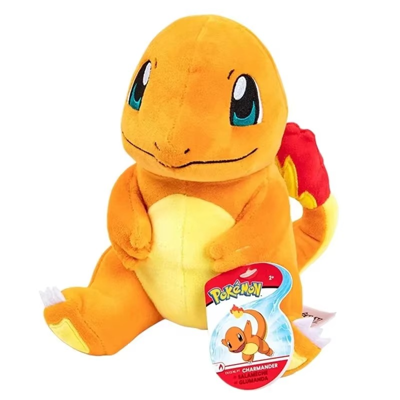 Pokemon Plushies Stuffed Animals & Plush Toys & Hobbies Starter 3 Pack Charmander, Squirtle & Bulbasaur Anime Gift For Children in CHRISTMAS