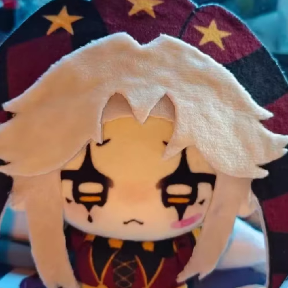 10cm The Freak Circus Freaks Pierrot Plushies Anime Plush Pendant Backpack Keychain Accessories Doll Decora Christmas Gifts