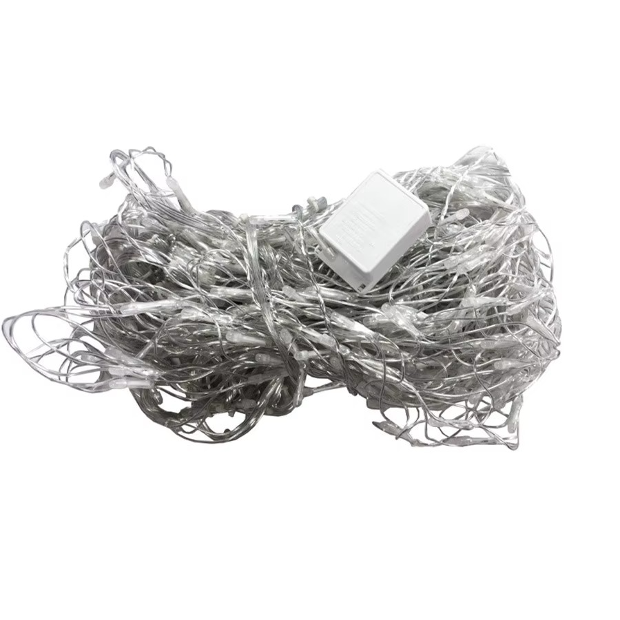 New Year 3M Peacock Mesh Led Christmas String Light EU/US Plug Outdoor Fairy Lights Garland for Wedding Party Garden Patio Decor