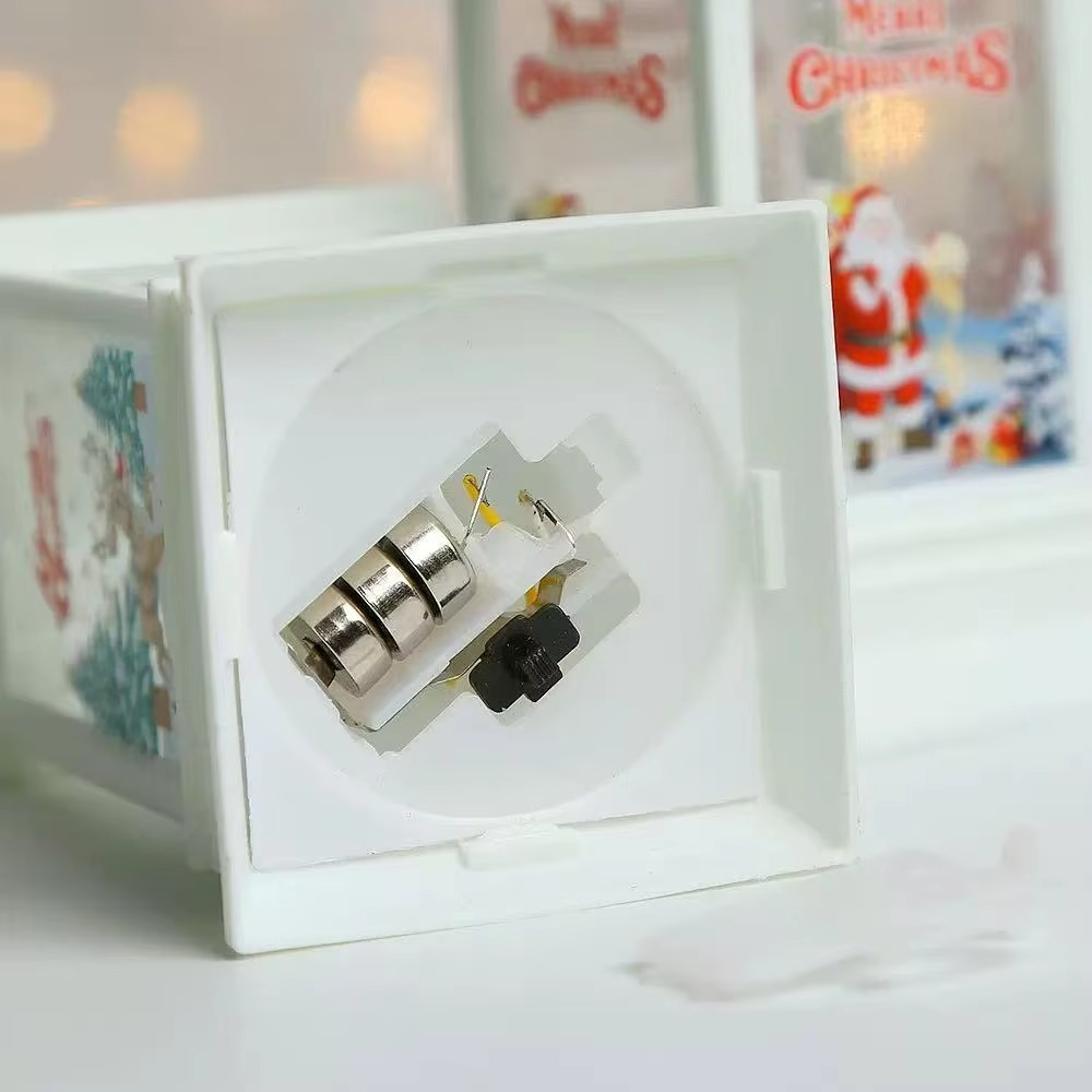Christmas Decorations Christmas Old Man Snowman Elk Handheld Lamp Christmas Tree Pendant Window Display