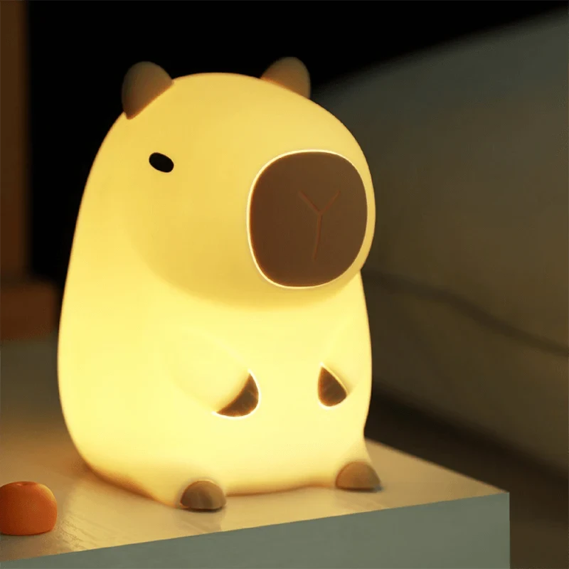 Gift Finds® Capybara Squishy Night Light – The Cozy Companion Everyone Loves