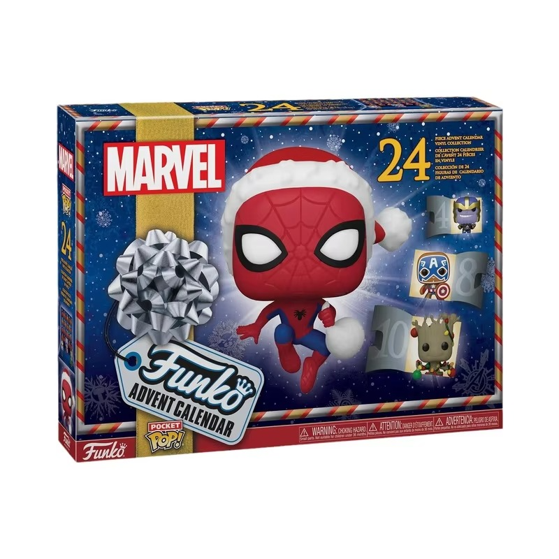Christmas Hot Selling Advent Calendar Marvel Christmas Countdown Calendar Blind Box Spider Man Series Blind Box Kids Figure Toys