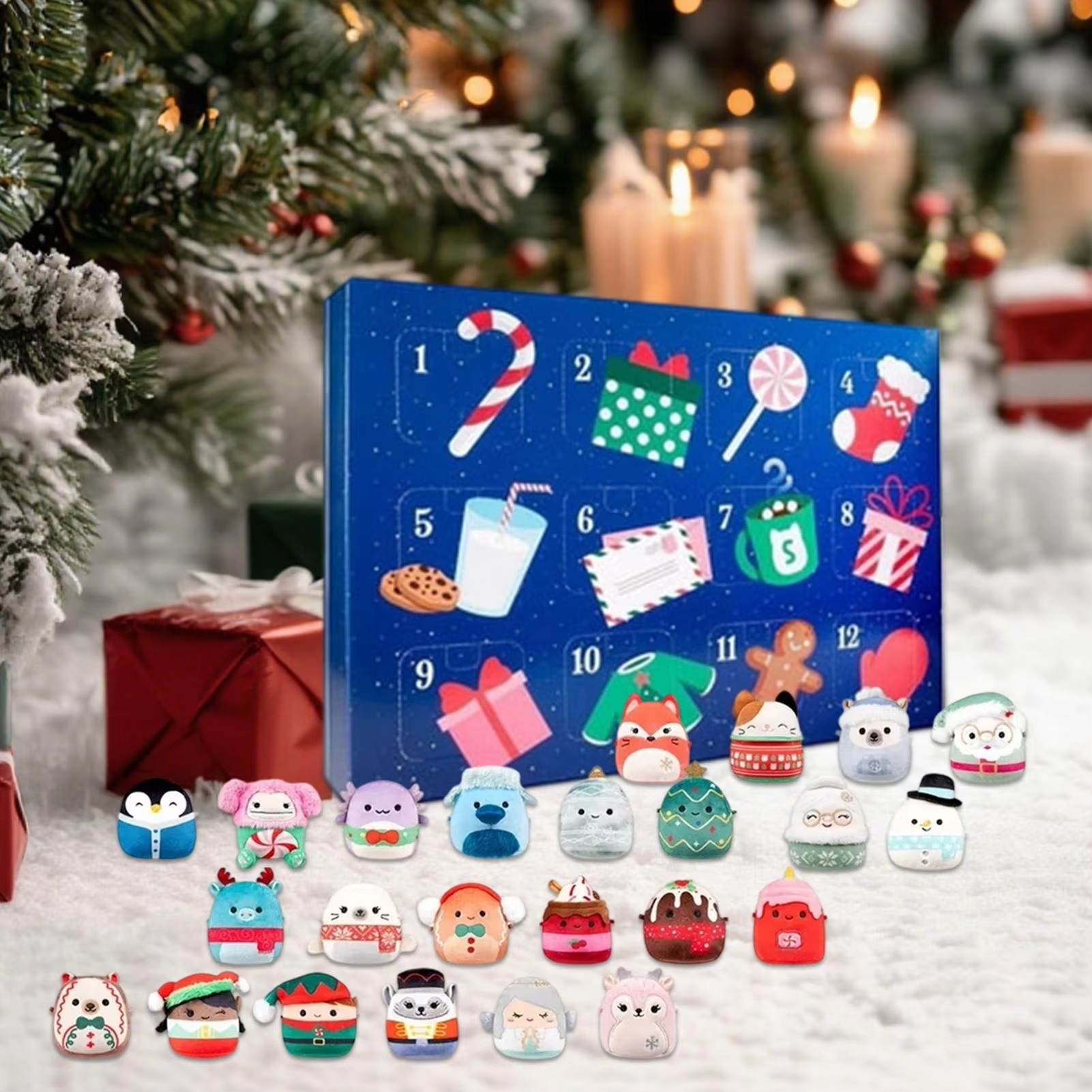 Christmas Advent Toy 2025 Christmas Decoration 24 Days Holiday Decor Countdown Calendar For Family Men Women Wife Husband Son