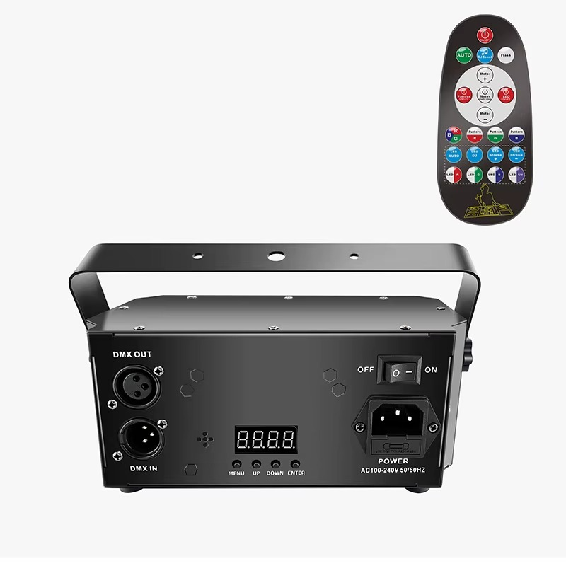 Christmas Stage Lights With 21 Laser Spotlights Disco Lights dj Laser Light Party |( Remote / Voice /DMX512 )control)