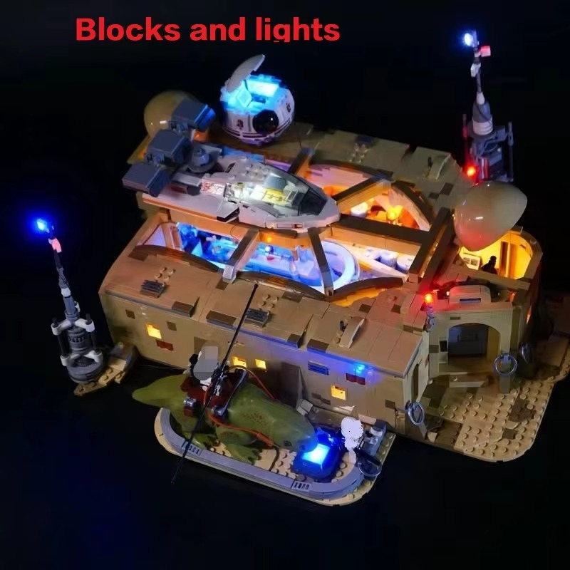 Hot selling 3187 Mos Eisley Home Decoration Model Tavern 75290 Birthday Gift 60016 Home Decoration Christmas Gift