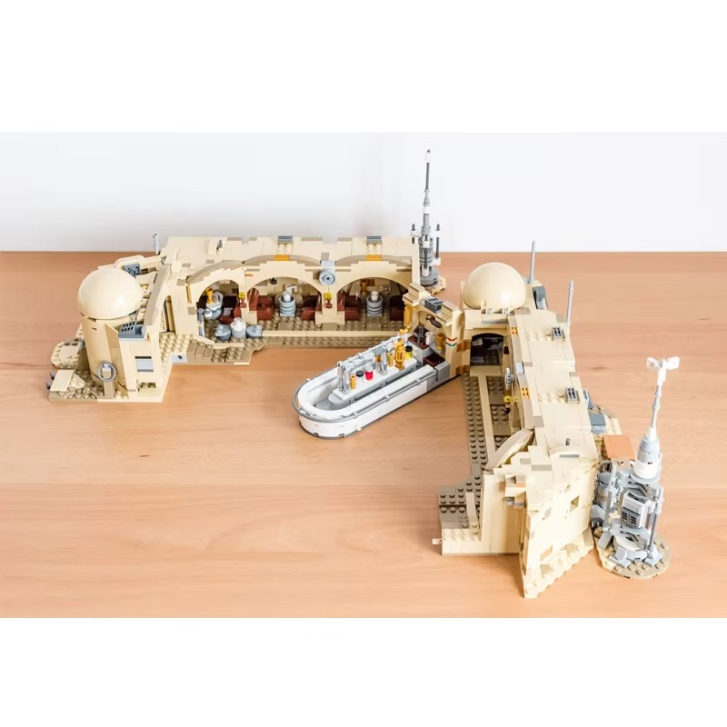 Hot selling 3187 Mos Eisley Home Decoration Model Tavern 75290 Birthday Gift 60016 Home Decoration Christmas Gift