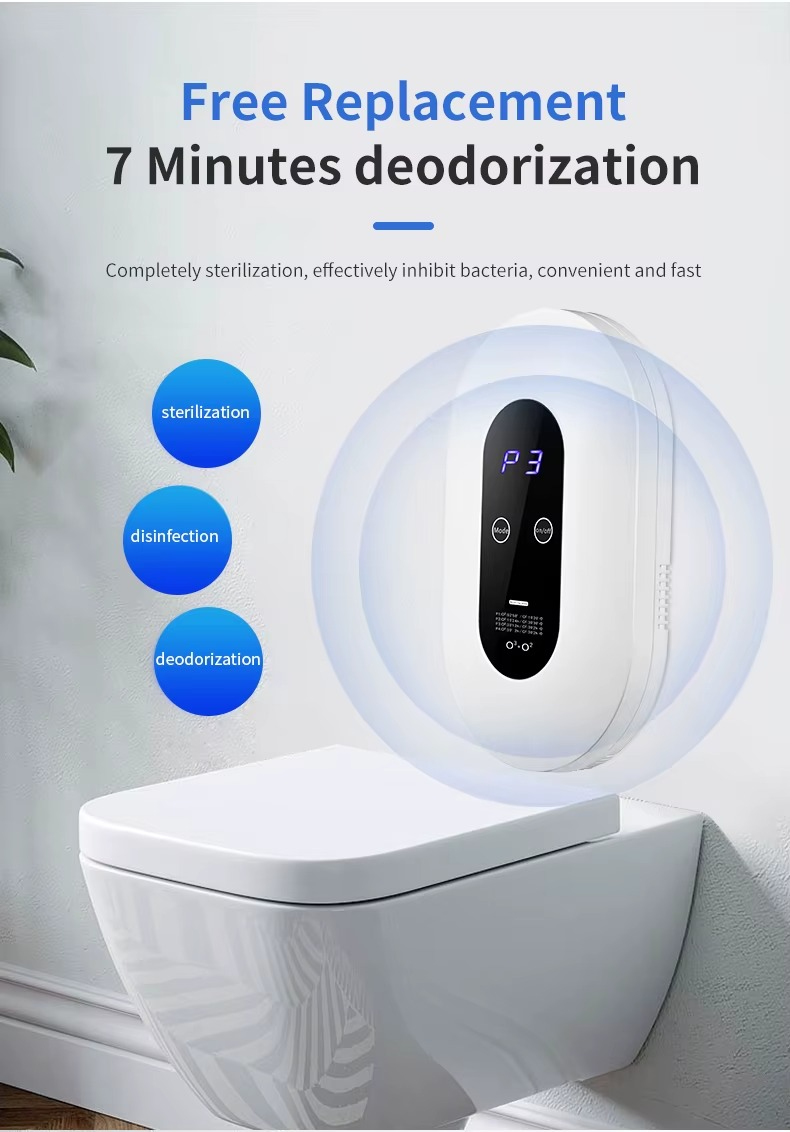 Negative Ion Air Purifier for Office Bedroom - Eliminates Odor & Formaldehyde - 4 Working Modes - Low Noise Air Purifier