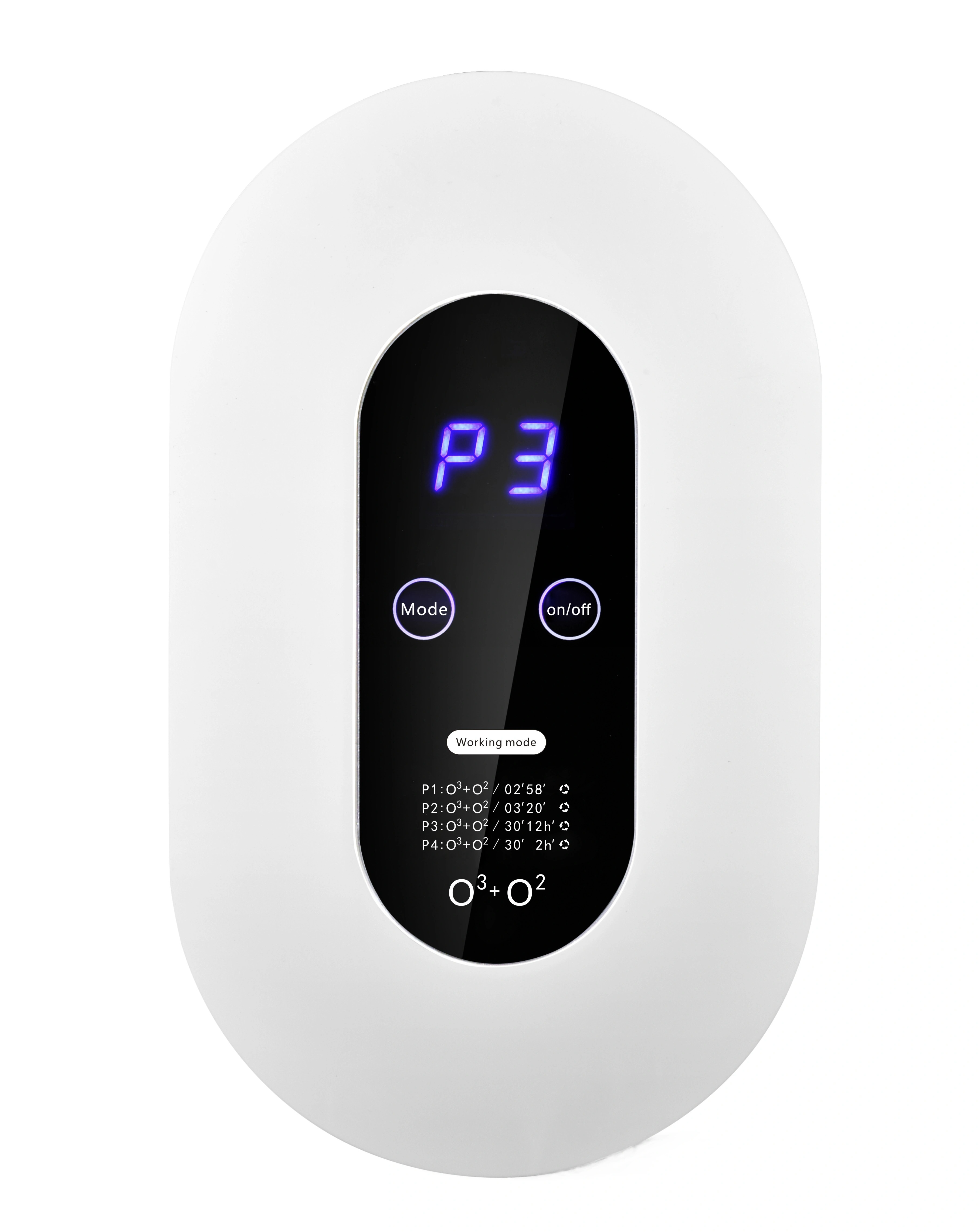 Negative Ion Air Purifier for Office Bedroom - Eliminates Odor & Formaldehyde - 4 Working Modes - Low Noise Air Purifier