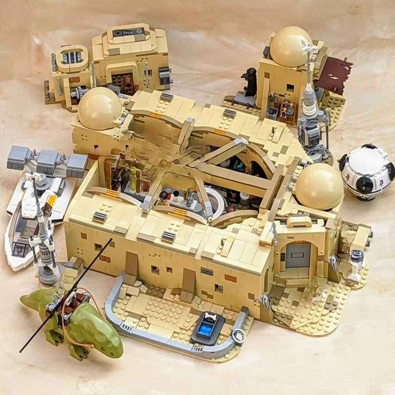 IN STOCK 60016 Mos Eisley Cantina Compatible 75290 Building Blocks Bricks 3187PCS Toys Birthday Christmas Gifts Original Box