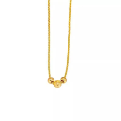 Women's 24K Gold AU999 Versatile Cat's Eye Necklace | Titanium-edged with glow-in-the-dark stone, vibrant for outdoor