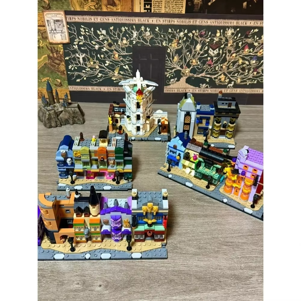 Street View Model Bricks Assembly Building Blocks Sets Compatible With Legoed Particles Suitable For Christmas Gifts 76444