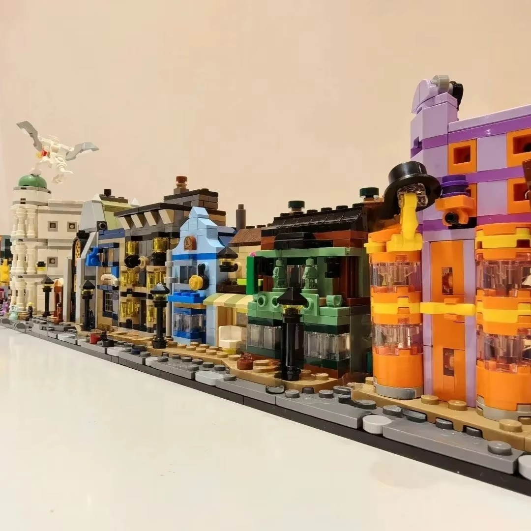 Street View Model Bricks Assembly Building Blocks Sets Compatible With Legoed Particles Suitable For Christmas Gifts 76444