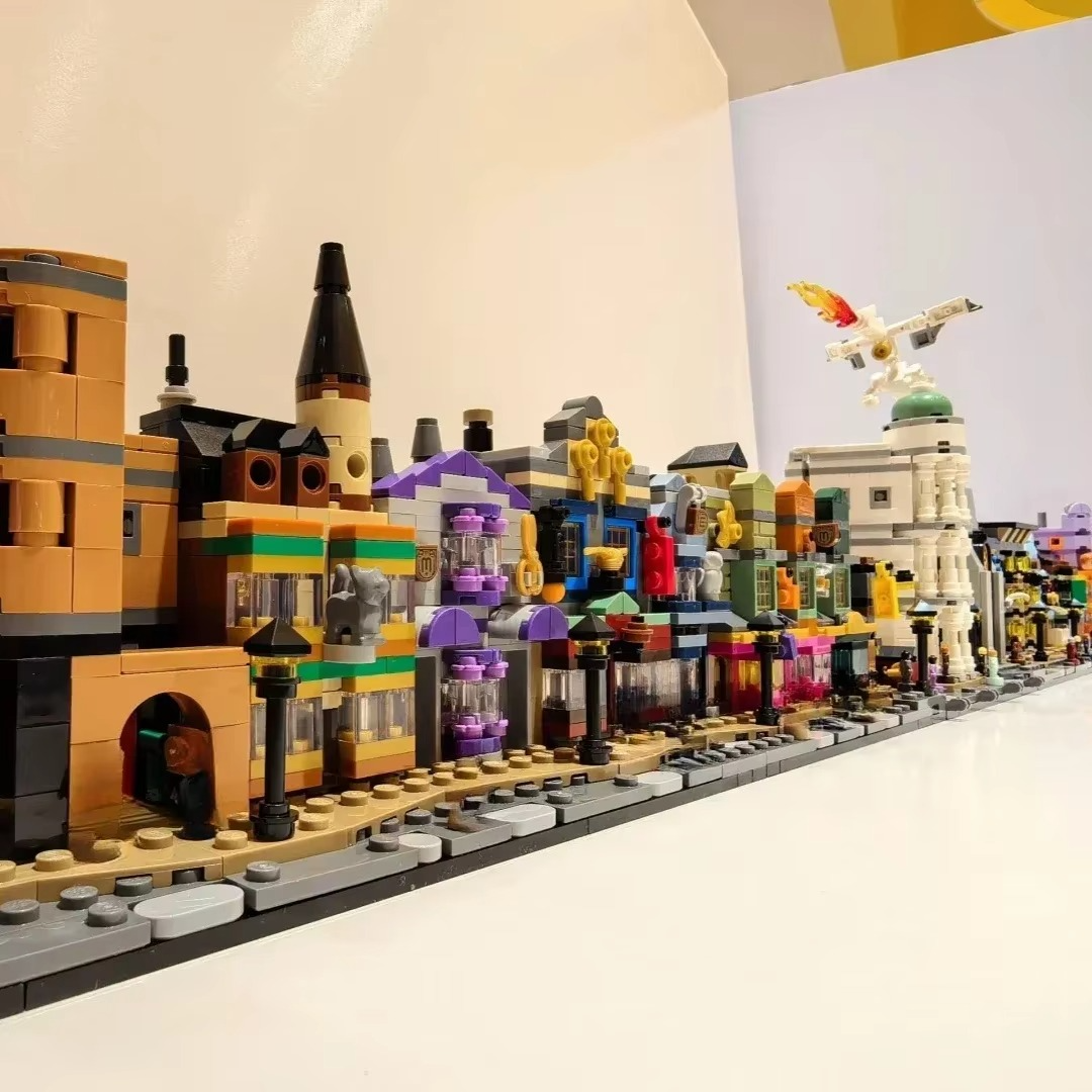 Street View Model Bricks Assembly Building Blocks Sets Compatible With Legoed Particles Suitable For Christmas Gifts 76444