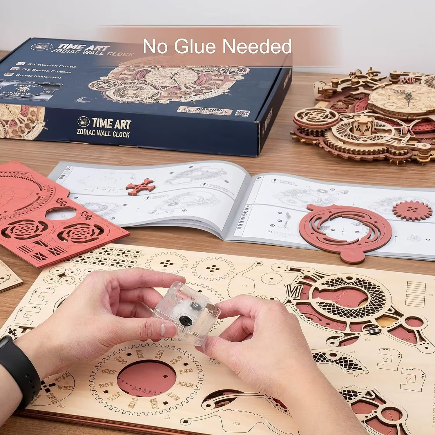 3D Wooden Puzzle Motorcycle Model Kits To Build Wooden Construction Handmade Craft Unique Gift Christmas