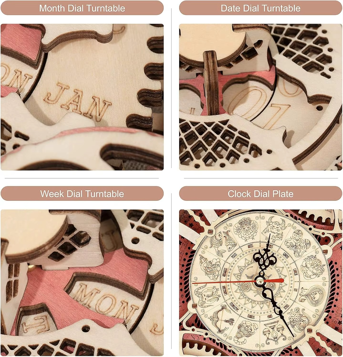 3D Wooden Puzzle Motorcycle Model Kits To Build Wooden Construction Handmade Craft Unique Gift Christmas
