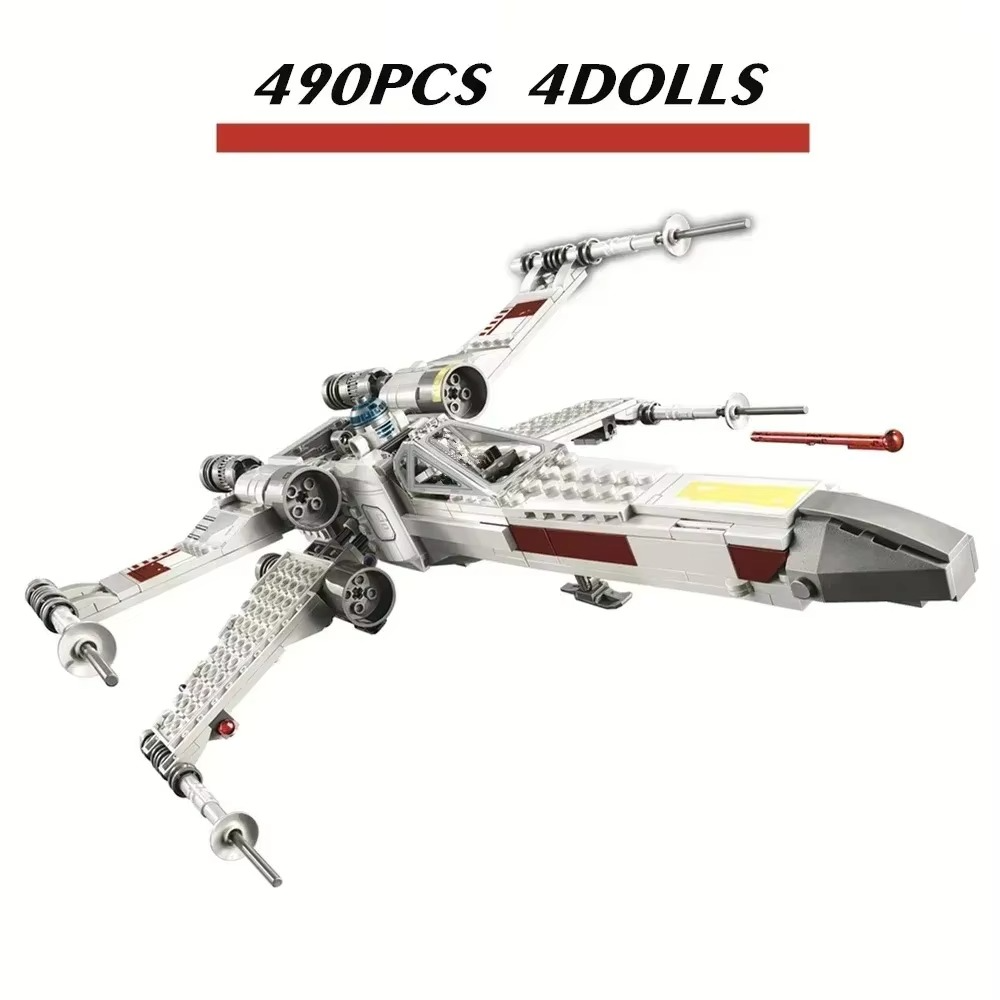 New compatible with 75301 Space Program X-Wing Fighter Building Block Children's Building Block Toy Christmas Gifts