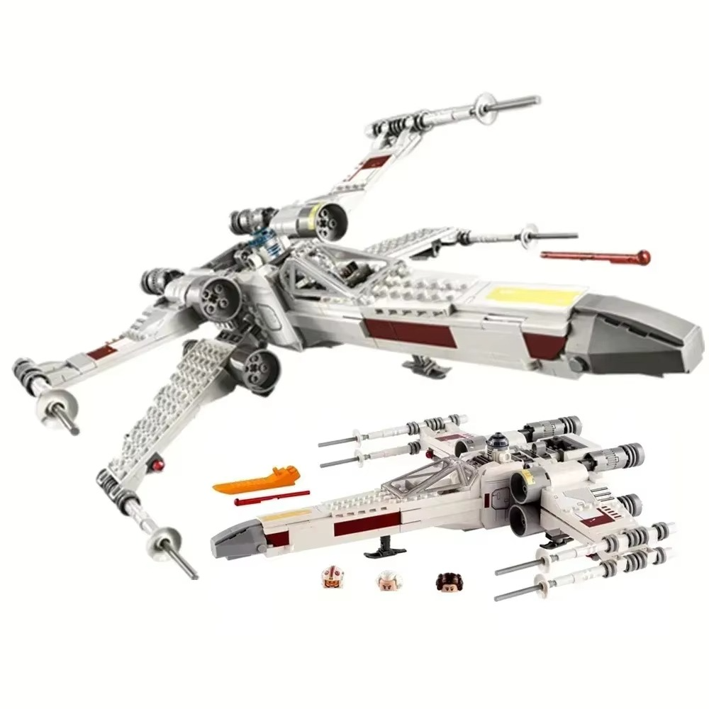 New compatible with 75301 Space Program X-Wing Fighter Building Block Children's Building Block Toy Christmas Gifts