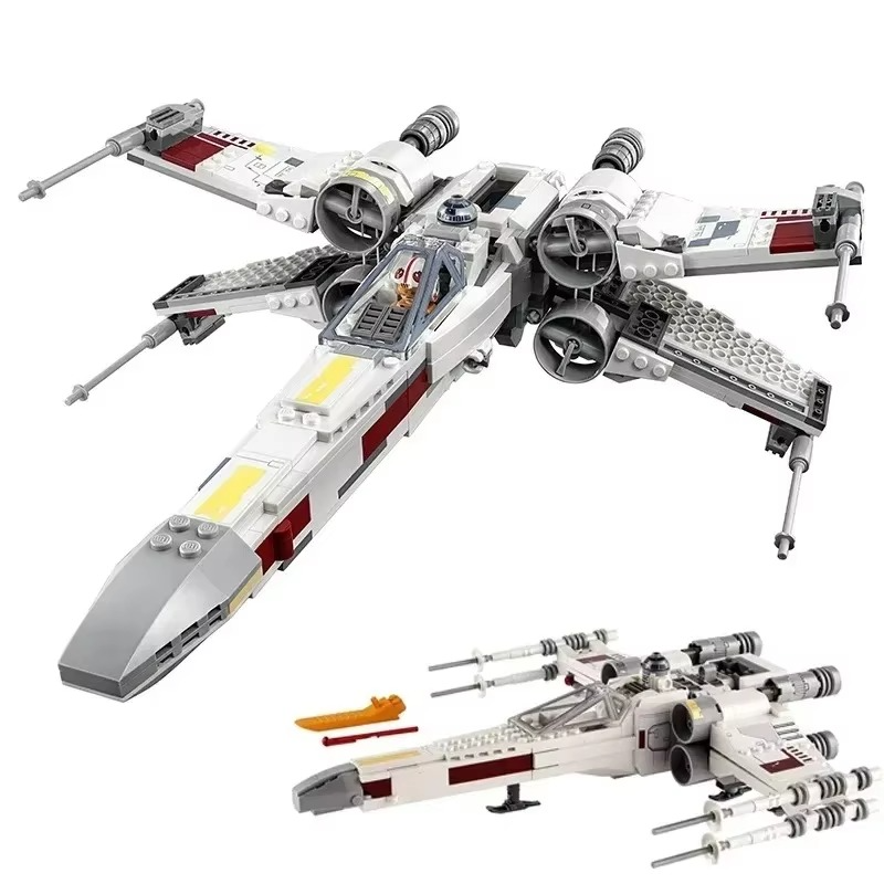 New compatible with 75301 Space Program X-Wing Fighter Building Block Children's Building Block Toy Christmas Gifts