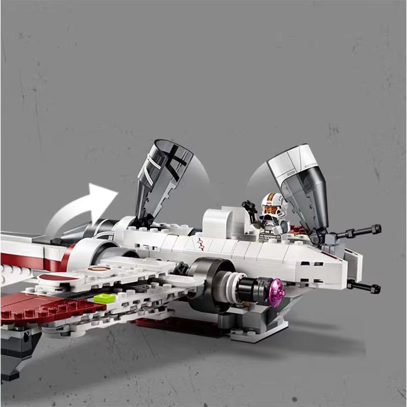 MOC-75402 Compatible Assemble Puzzle Model Bricks ARC-170 Space fighter Action Figures Building Blocks Toys kids Christmas Gifts