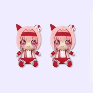 Hot Sale Uma Musume Agnes Tachyon Plush Doll Cute Cotton Doll Anime Peripherals Toy Halloween Christmas Gifts