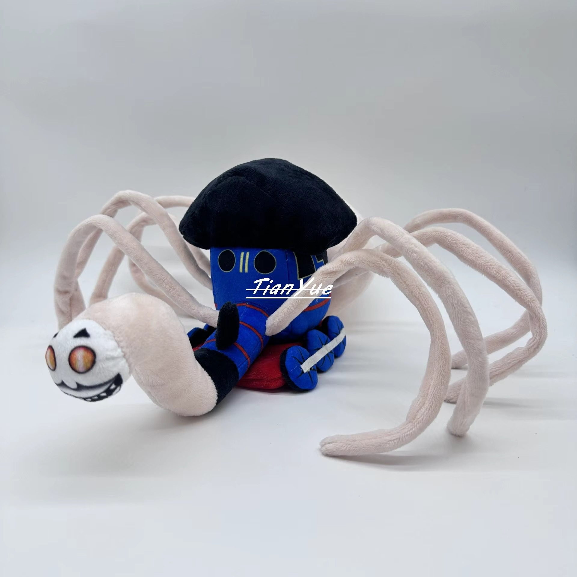 Halloween Horror Train spider Doll stuffed Xmas doll for children's gift 36cm