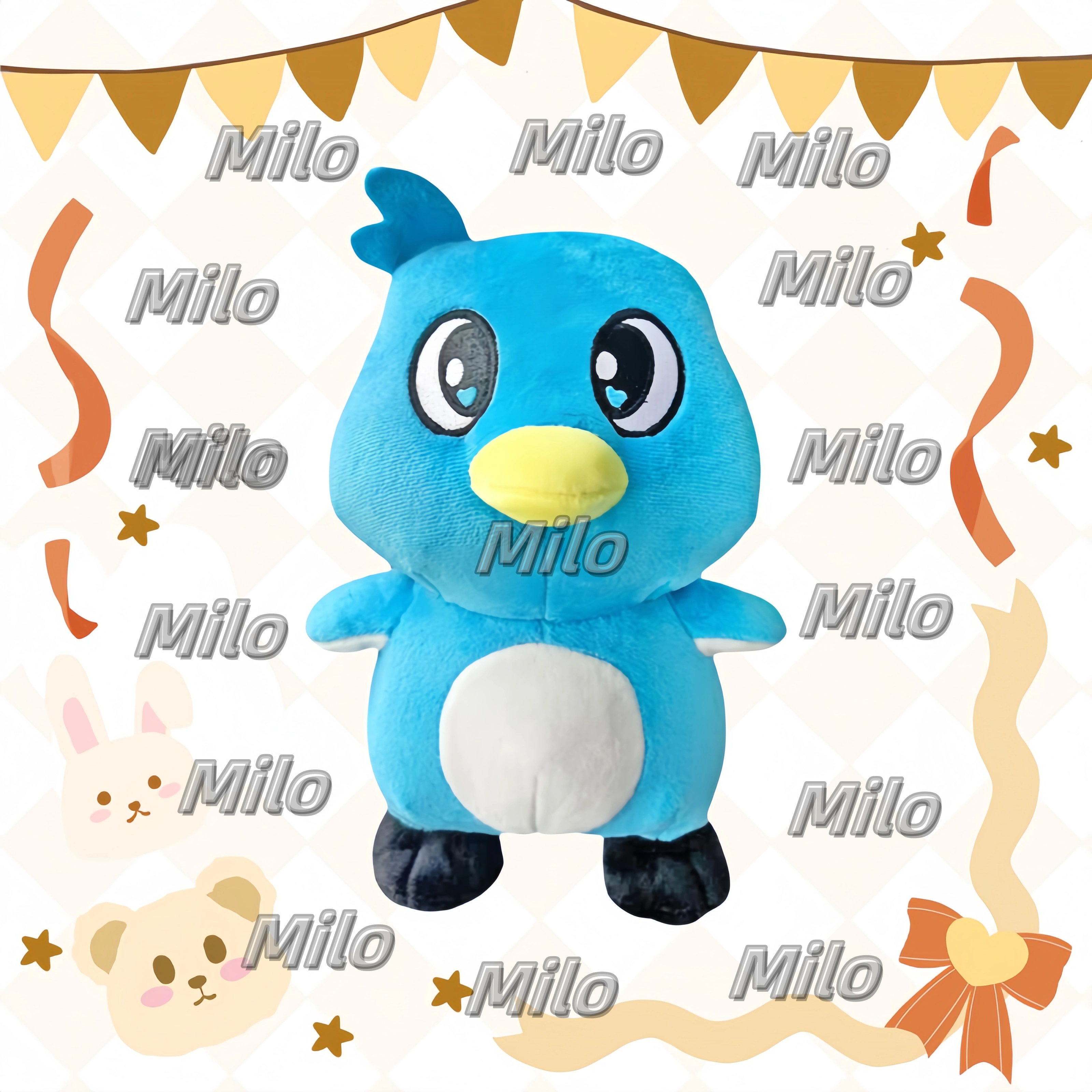 Milo Plushie Plush Toy Penguin Toy Game Doll Birthday And Christmas Gifts For Children Plush Toy Cartoons Doll