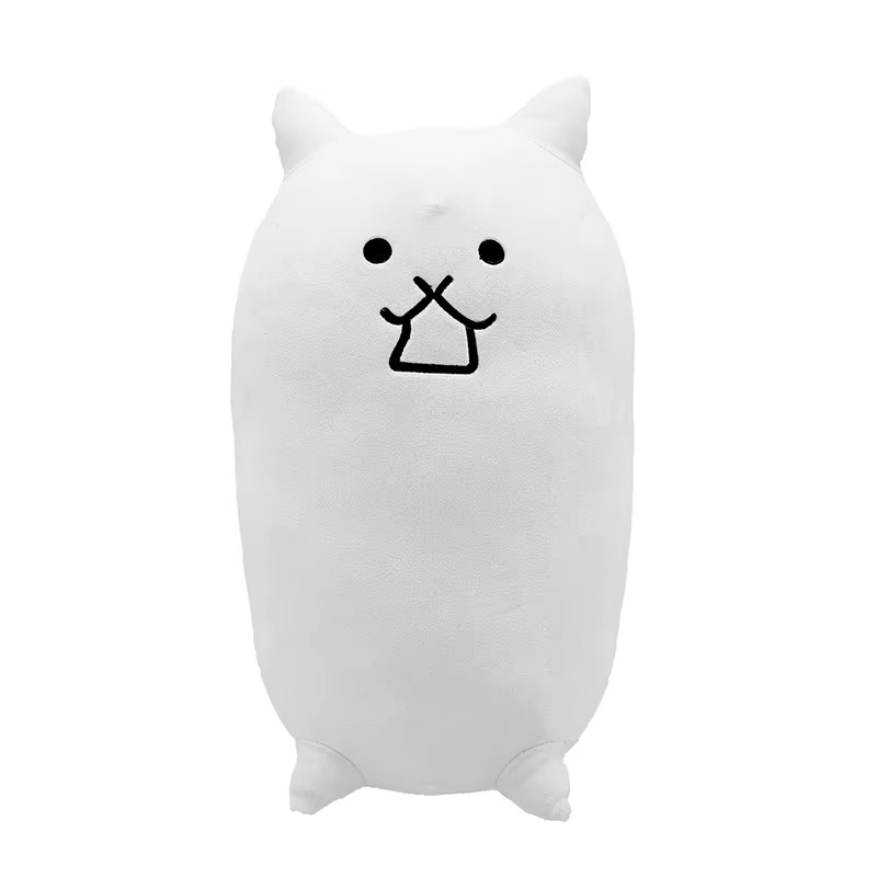 Cartoon Nyanko Great War Plush Doll Anime Animal Battle Cats Stuffed Plushie Toys For Kids Christmas Birthday Gifts