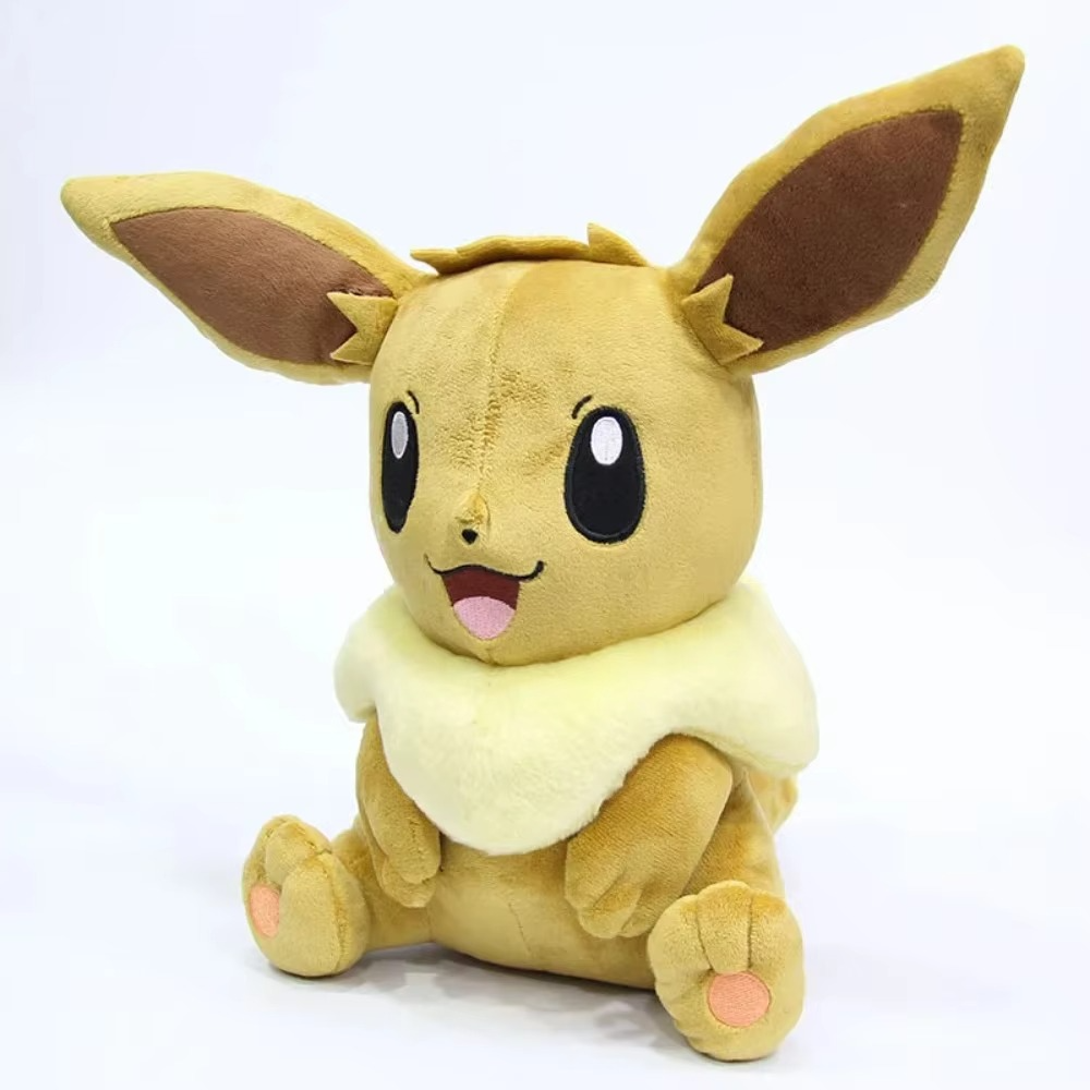 Pokémon Kawaii Eevee large 30CM plush toy cute cartoon plush doll room decoration pillow for boys and girls Christmas gift