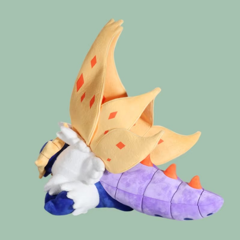 60cm Slither Wing Large Pokemon Plush Toys Anime Doll Cute Pillow Cartoon Giant Pokémon Plushie Stuffed Gift for Kids Christmas