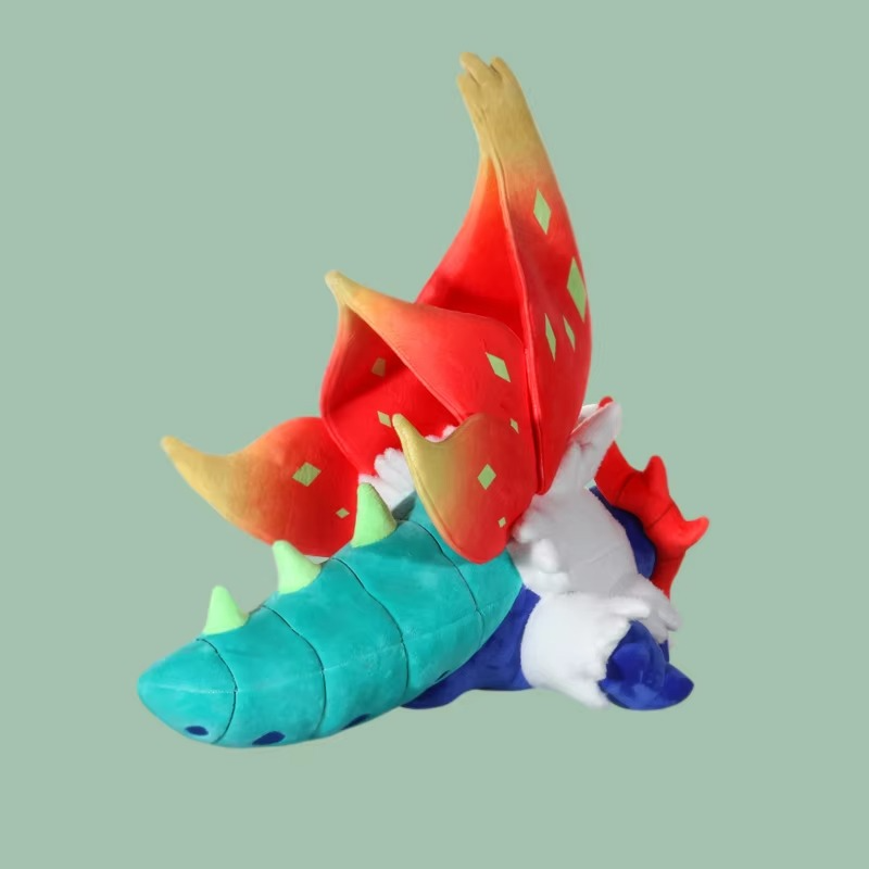 60cm Slither Wing Large Pokemon Plush Toys Anime Doll Cute Pillow Cartoon Giant Pokémon Plushie Stuffed Gift for Kids Christmas