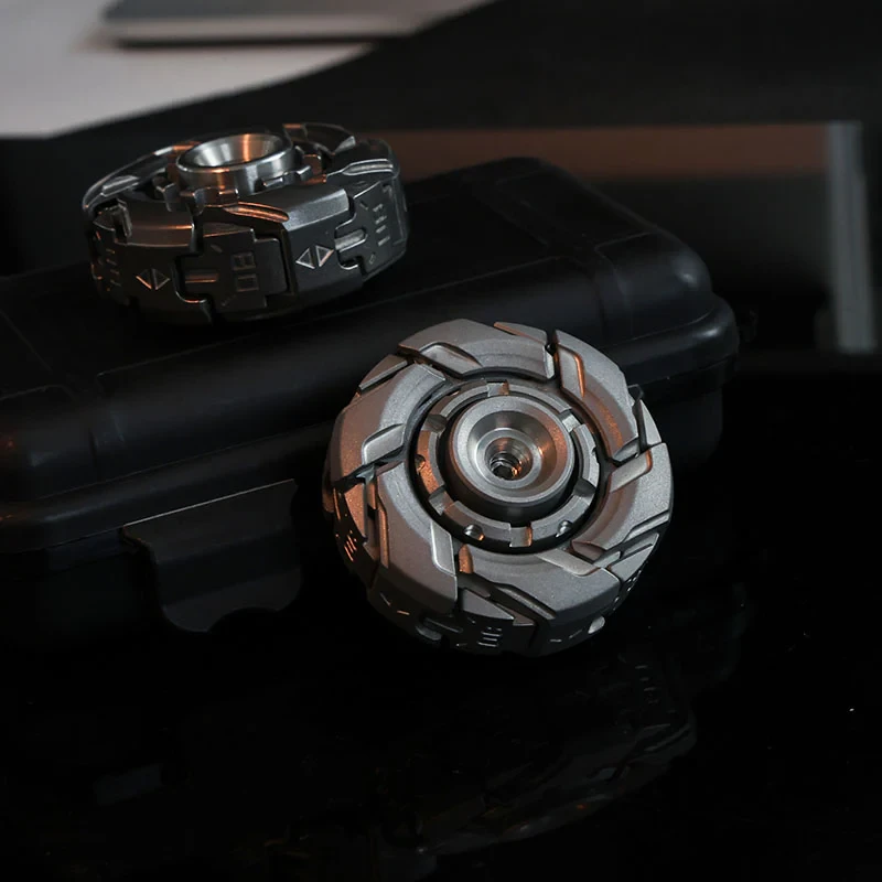 Gift Finds Stainless Steel Mecha Fidget Spinner
