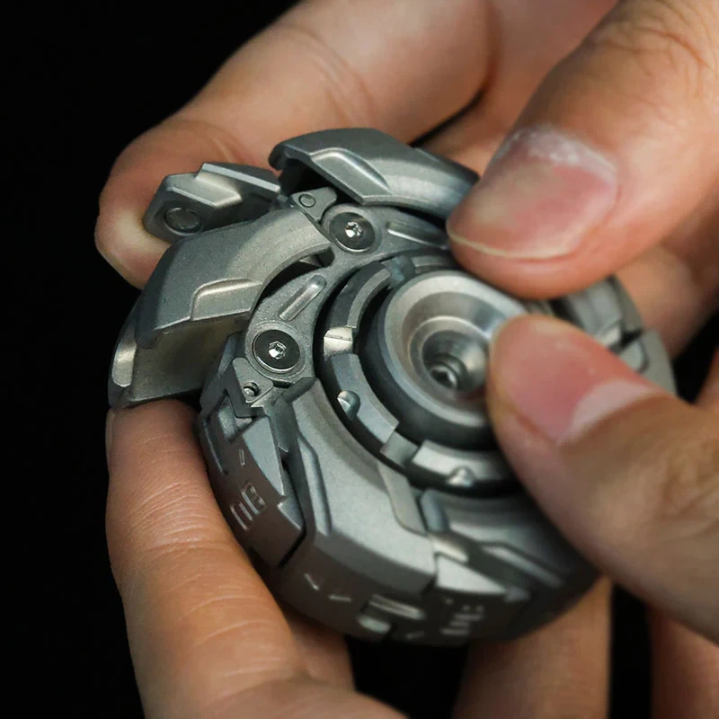 Gift Finds Stainless Steel Mecha Fidget Spinner