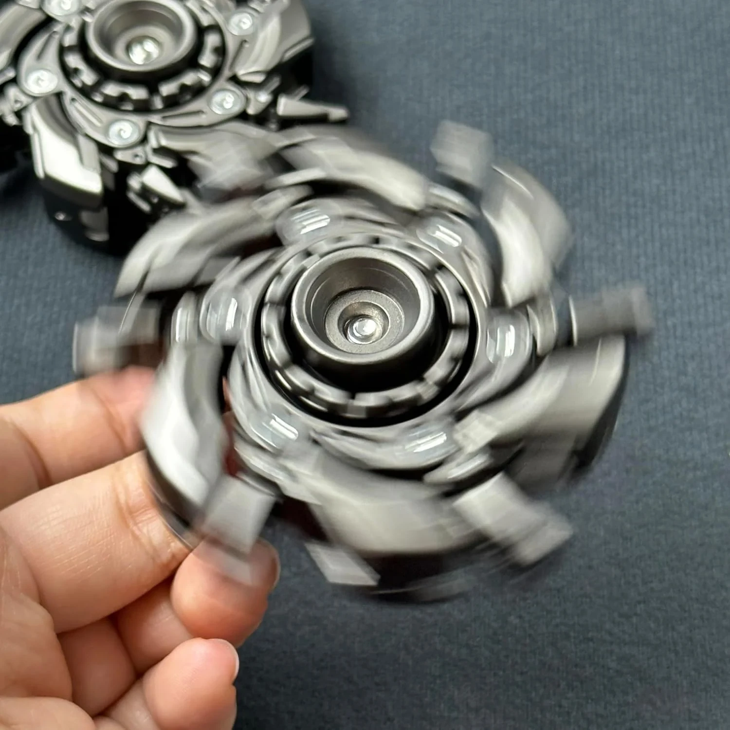 Gift Finds Stainless Steel Mecha Fidget Spinner