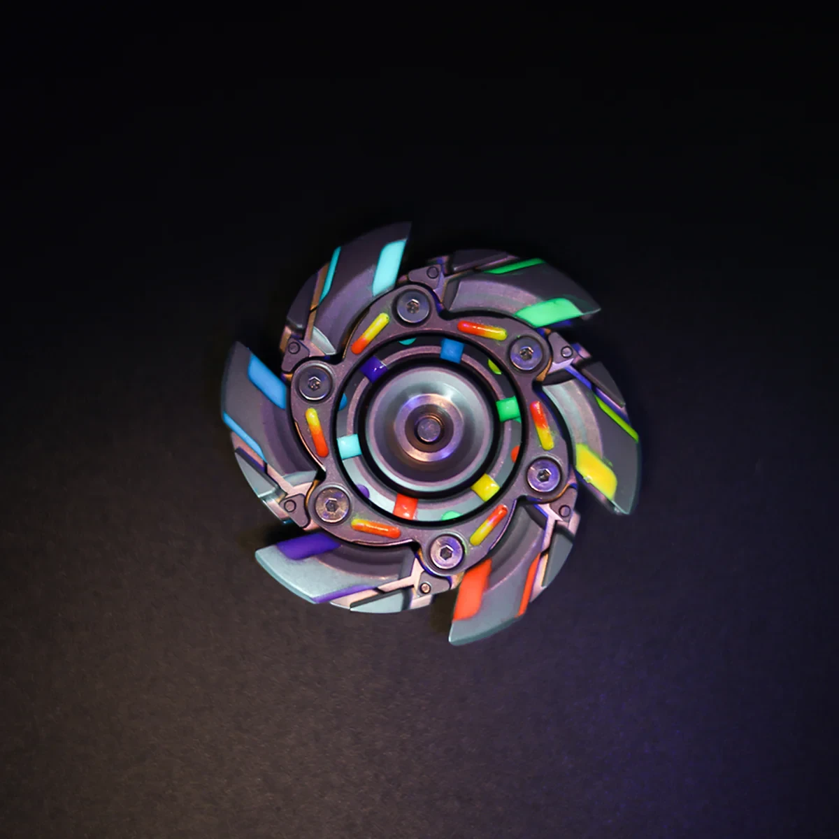 Gift Finds Stainless Steel Mecha Fidget Spinner