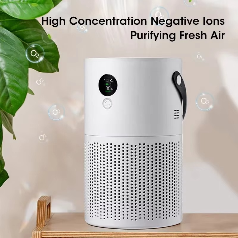 Wireless Portable HEPA Air Purifier for Home/Office/Bedroom,Removes PM2.5/Dust/Odors with Quiet Mode air cleaner