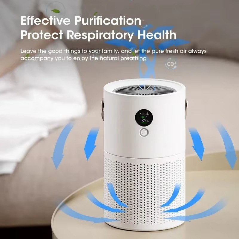Wireless Portable HEPA Air Purifier for Home/Office/Bedroom,Removes PM2.5/Dust/Odors with Quiet Mode air cleaner