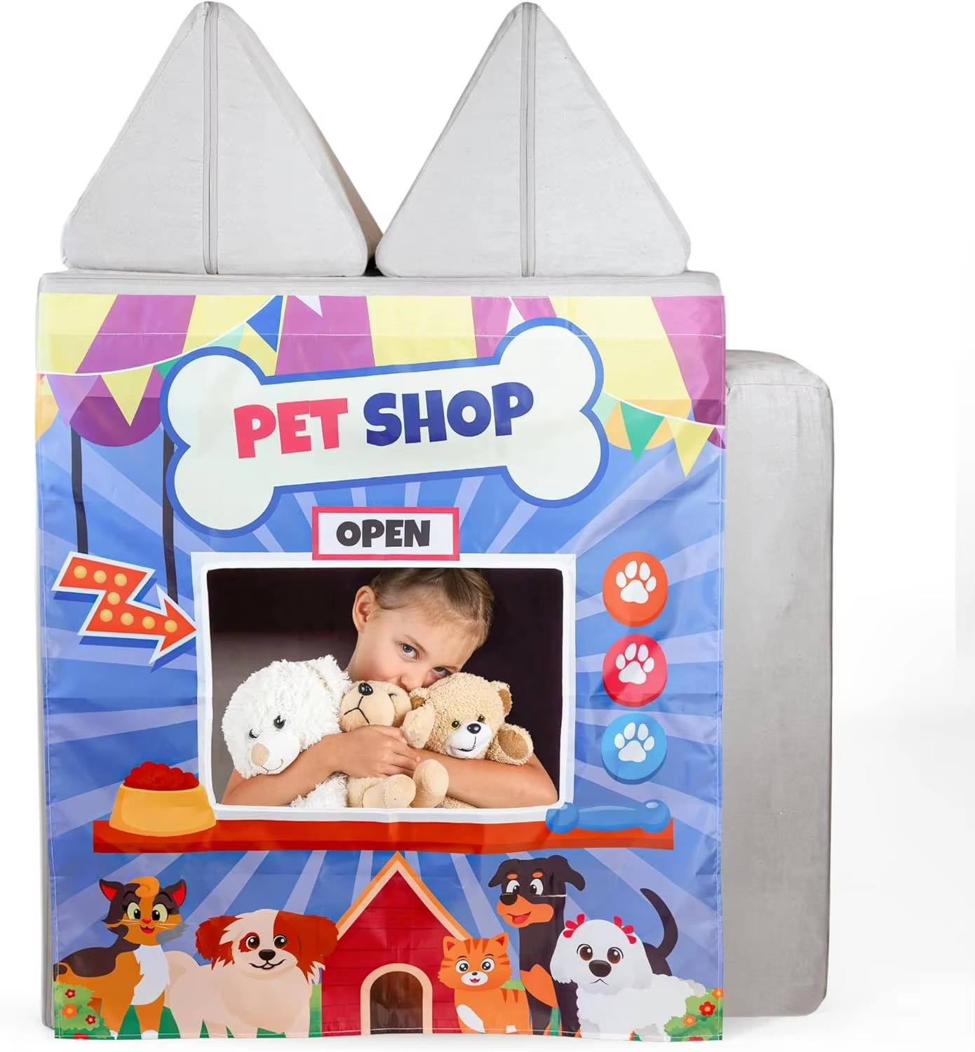 for children's play couch, play plate for children's foam sofa (Pet Shop)