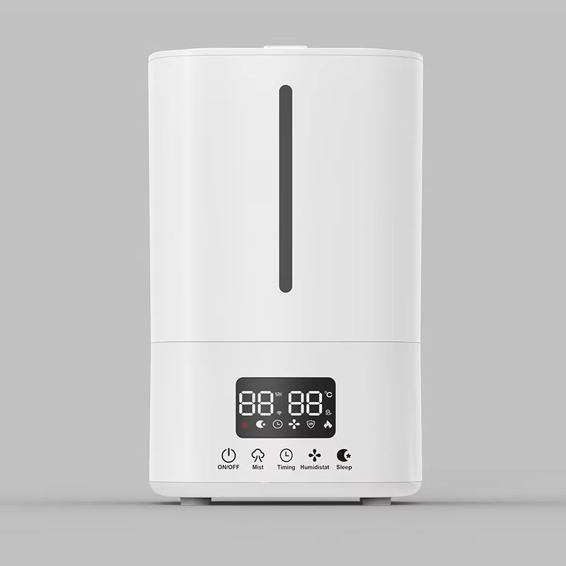 5L Humidifier With Air Purifier Top Fill Water Tank No Leak Cool Mist Humidifier With Filter Humidifier For Dry Skin And Allergi