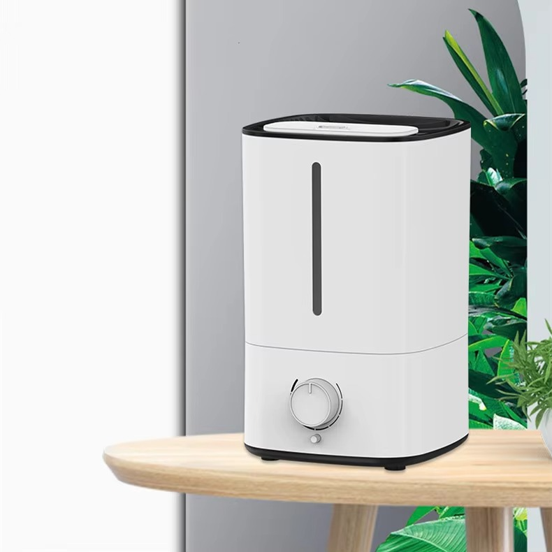 5L Humidifier With Air Purifier Top Fill Water Tank No Leak Cool Mist Humidifier With Filter Humidifier For Dry Skin And Allergi