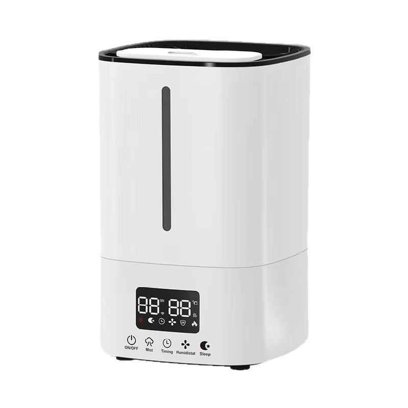5L Humidifier With Air Purifier Top Fill Water Tank No Leak Cool Mist Humidifier With Filter Humidifier For Dry Skin And Allergi