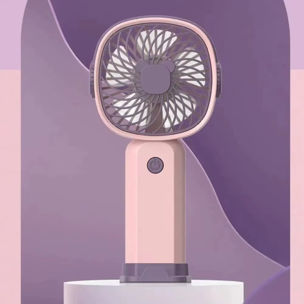 Mini USB Handheld Fan Multi-Functional Desktop With Stand Eectric Fan Students Outdoor Portable Portable Small Fan