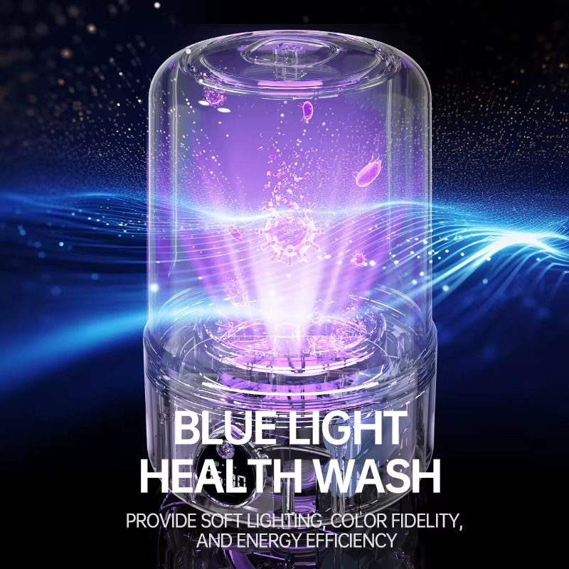 1.4L Mini Rechargeable Washing Machine Bucket for Socks Underwear Cleaning Hotel Apartment Portable Small Travel Washing Machine