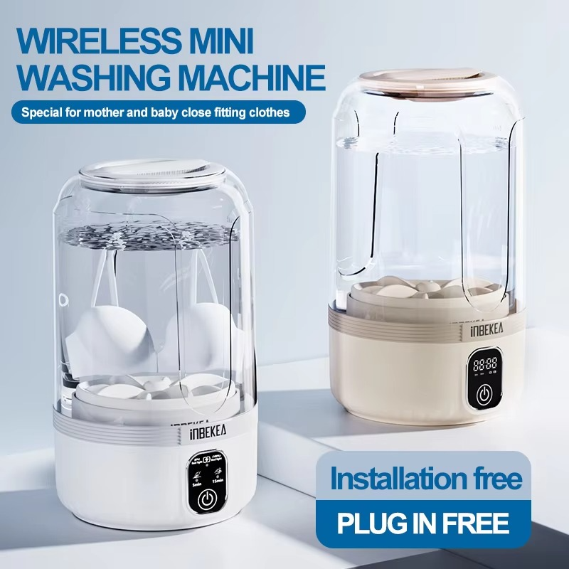 Portable Washing Machine Small Washing Machine Portable Deep Clean Laundry Tool Clothes Cleaner For Socks Portable Laundry Cup