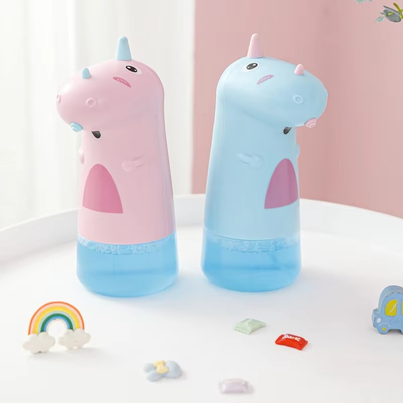 Childlike Fun Automatic Foam Hand Washing Machine Intelligent Foam Alcohol Spray Soap Dispenser Rechargeable Cartoon Version