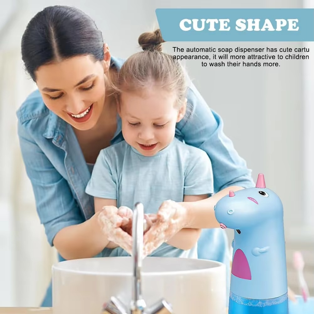 Childlike Fun Automatic Foam Hand Washing Machine Intelligent Foam Alcohol Spray Soap Dispenser Rechargeable Cartoon Version
